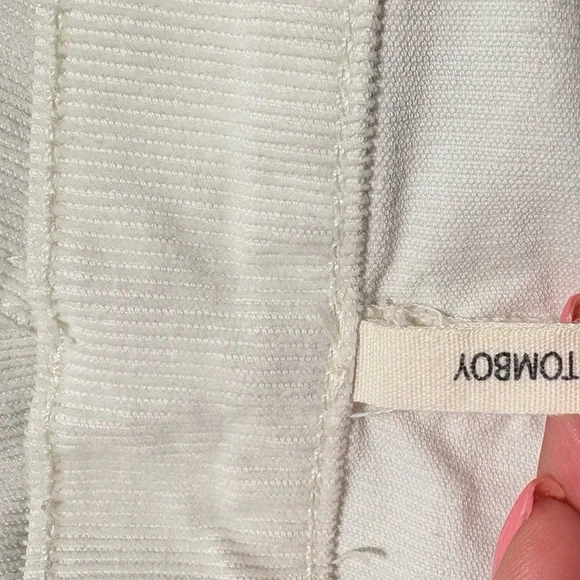 Rag & Bone winter white Tomboy skinny Corduroy Jeans 29 - Picture 10 of 11